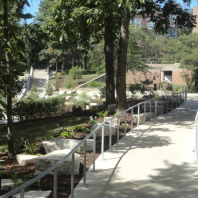 Quad Ravine garden